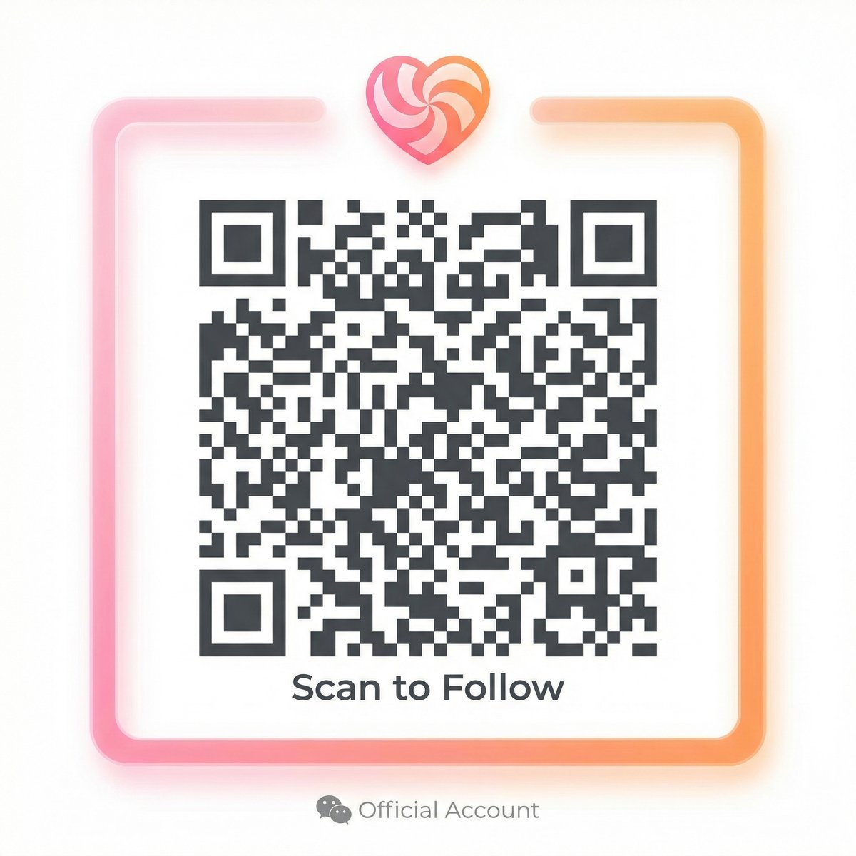 情深叉喔公众号二维码